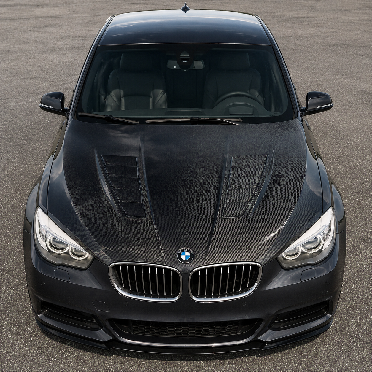 2010-2017 BMW 5-Series M Style Carbon Fiber Hood | F07