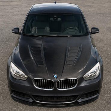 2010-2017 BMW 5-Series M Style Carbon Fiber Hood | F07
