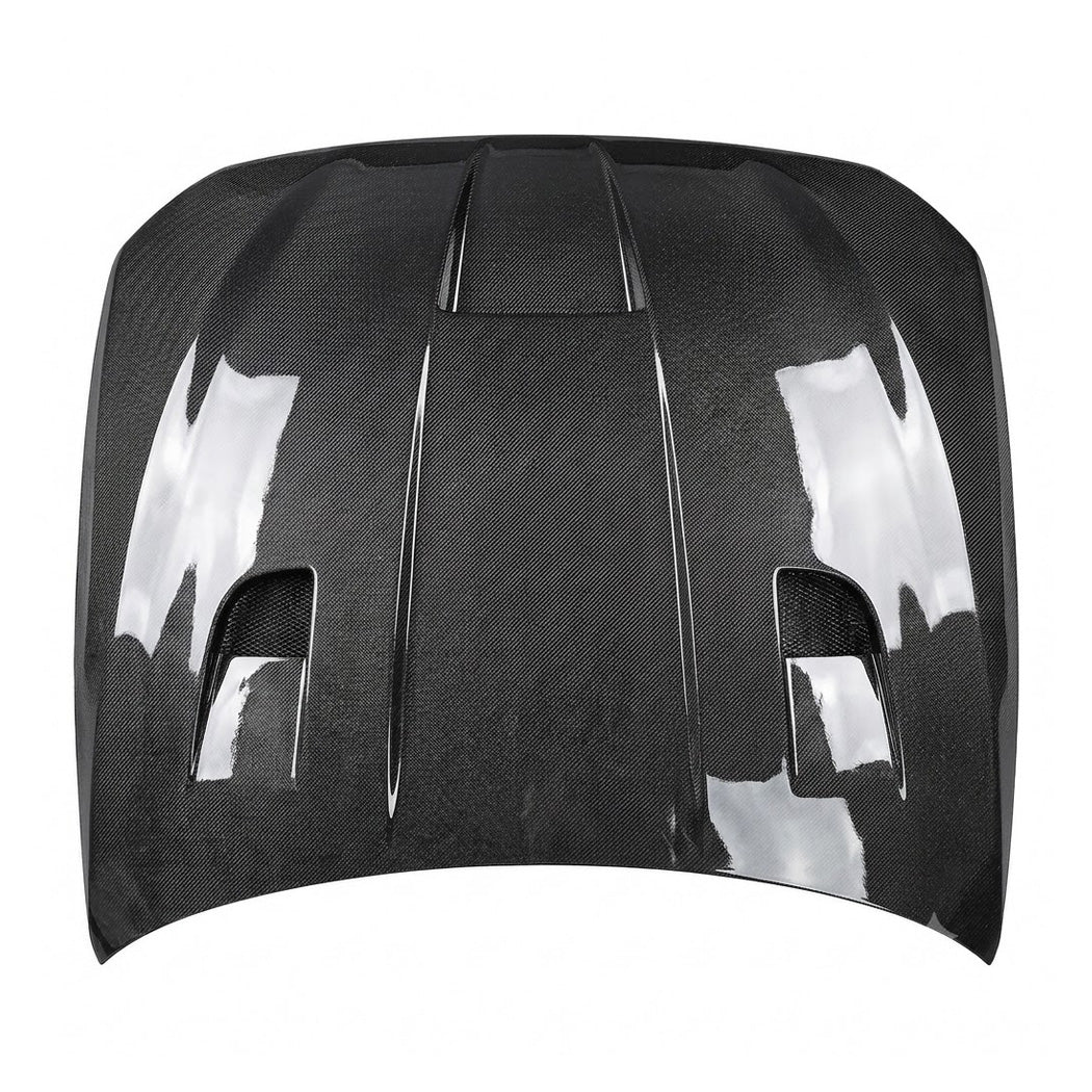 2010-2017 BMW 5-Series V Style Carbon Fiber Hood | F07