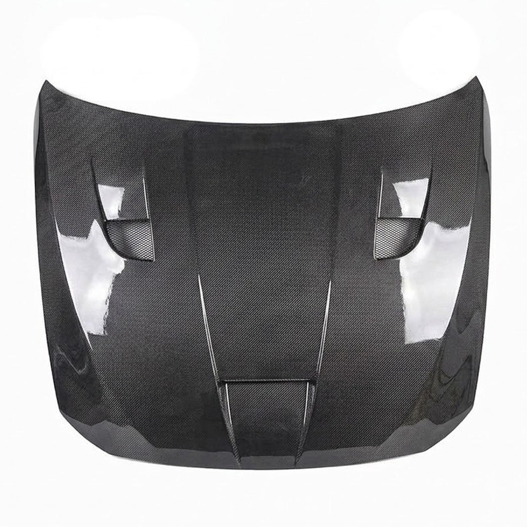 2010-2017 BMW 5-Series V Style Carbon Fiber Hood | F07