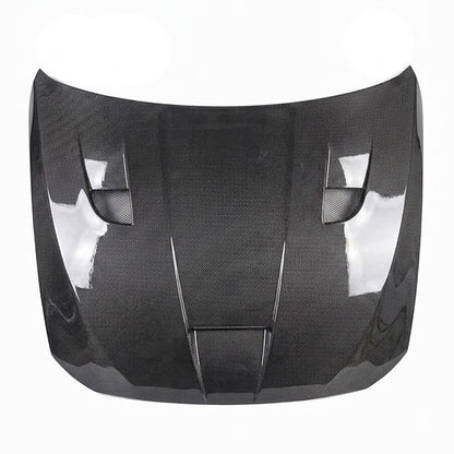 2010-2017 BMW 5-Series V Style Carbon Fiber Hood | F07