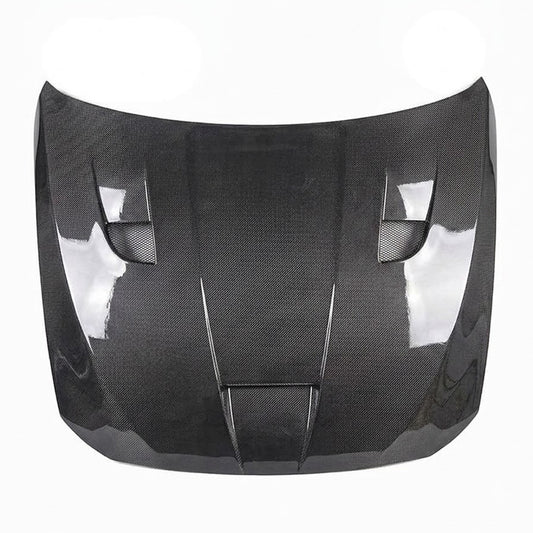 2010-2017 BMW 5-Series V Style Carbon Fiber Hood | F07