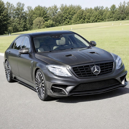 2014-2020 Mercedes S-Class/S63/S65 AMG Carbon Fiber Hood | W222