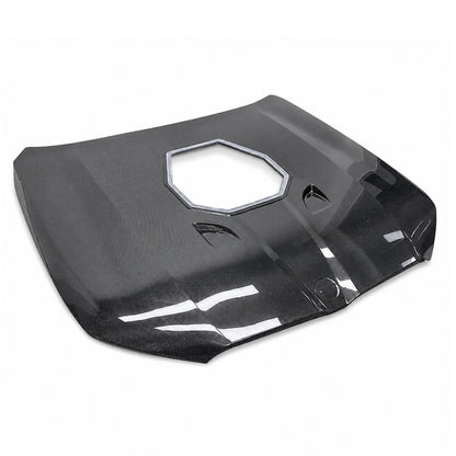 2024+ BMW 5-Series Glass Engine Cover V1 Carbon Fiber Hood | G60/G61