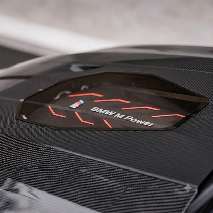 2024+ BMW 5-Series Glass Engine Cover V1 Carbon Fiber Hood | G60/G61