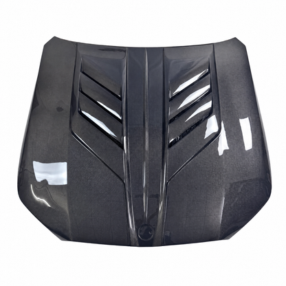 2024+ BMW 5-Series V Style Carbon Fiber Hood | G60/G61