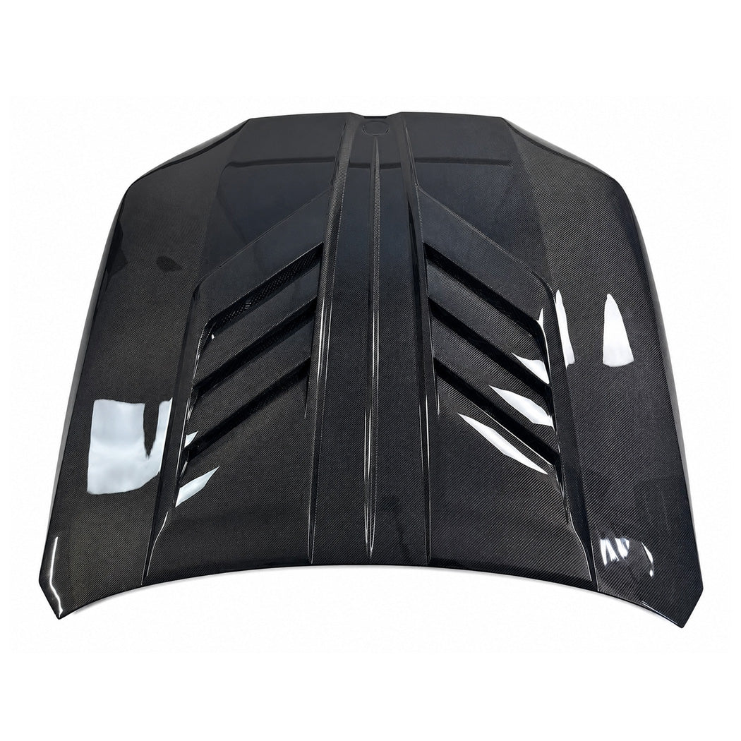 2024+ BMW 5-Series V Style Carbon Fiber Hood | G60/G61
