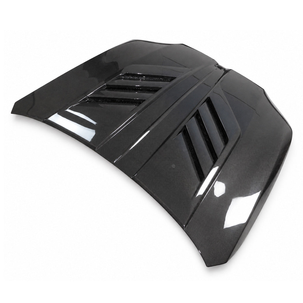 2024+ BMW 5-Series V Style Carbon Fiber Hood | G60/G61