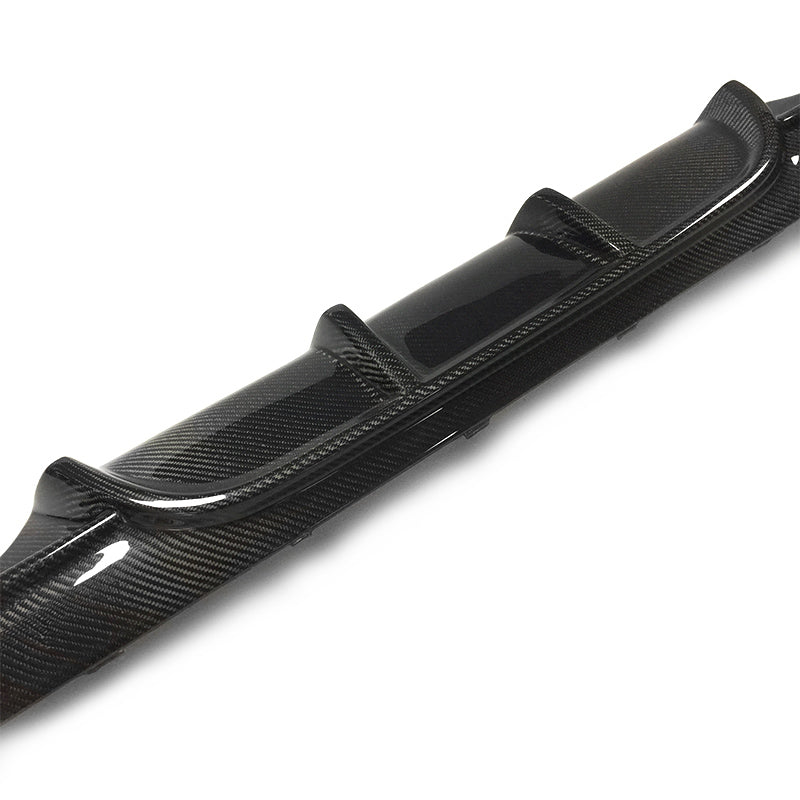 2014-2020 BMW 3-Series M Performance Style Carbon Fiber Quad Tip Rear Diffuser | F34 Gran Turismo
