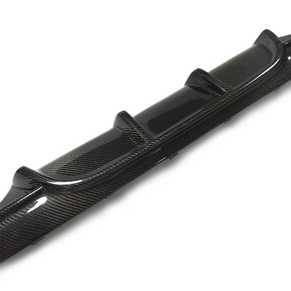 2014-2020 BMW 3-Series M Performance Style Carbon Fiber Quad Tip Rear Diffuser | F34 Gran Turismo