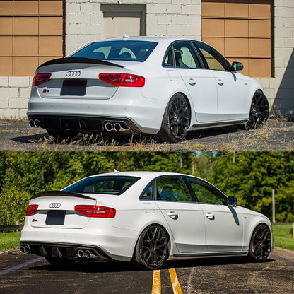 2013-2016 Audi S4 Ducktail Carbon Fiber Trunk Spoiler | B8.5 S4