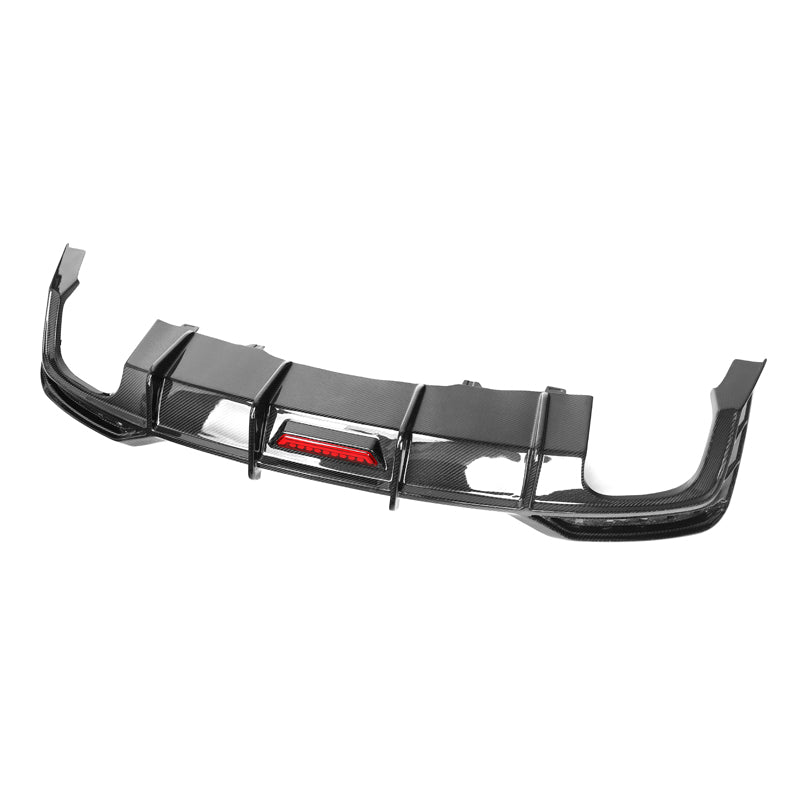 2020+ Audi A5/S5 Carbon Fiber Rear Diffuser with LED Brake Light | B9.5 A5/S5