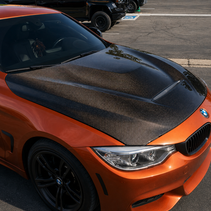 2012-2018 BMW 3-Series CS Style Carbon Fiber Hood | F30/F31