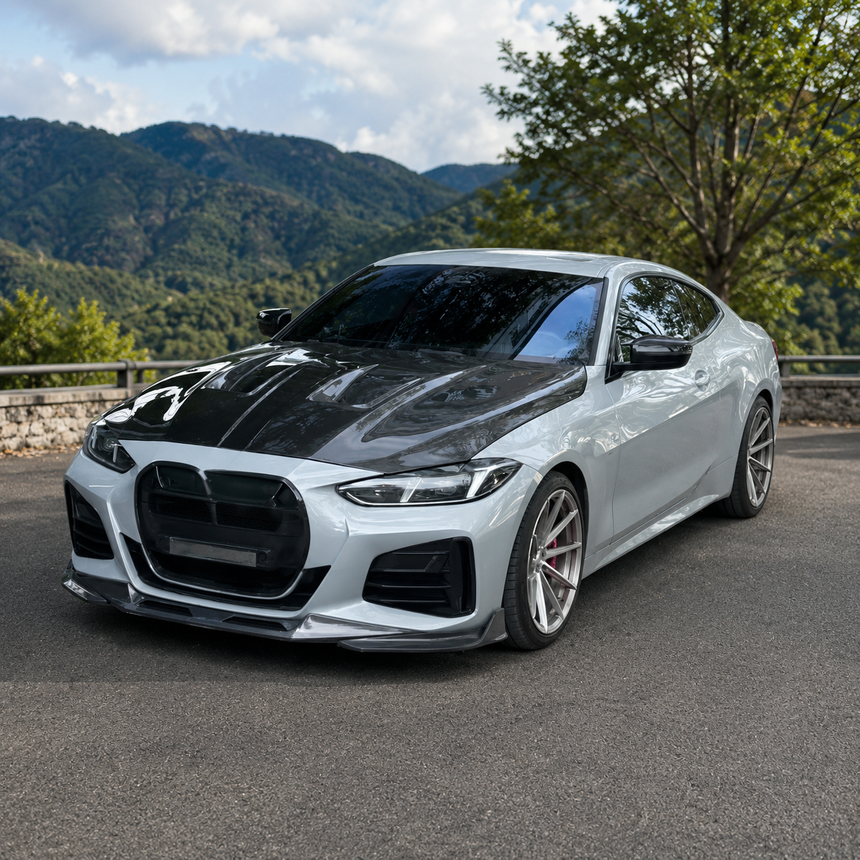 2021+ BMW 4-Series N Style Carbon Fiber Hood | G22/G23/G26