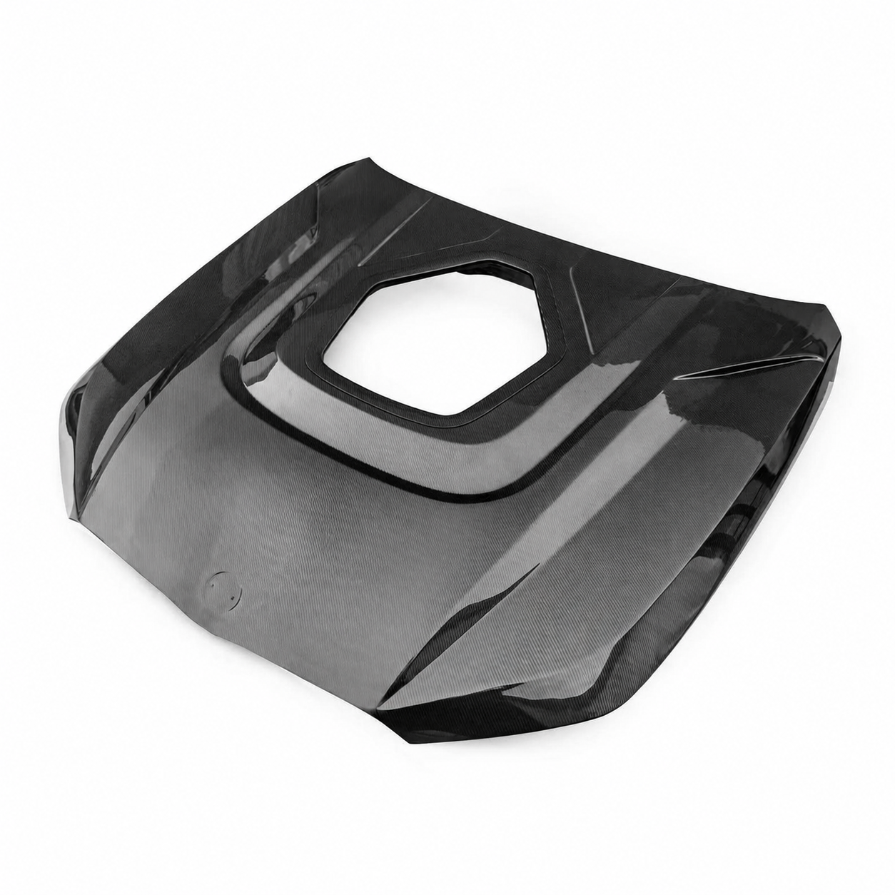 2024+ BMW 5-Series Glass Engine Cover V2 Carbon Fiber Hood | G60/G61