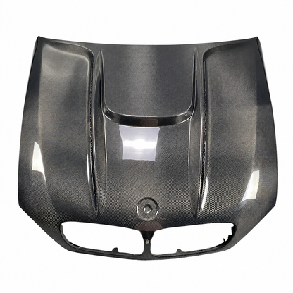 2007-2014 BMW X5/X6/X5M/X6M H Style Carbon Fiber Hood | E70/E71