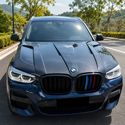 2018-2025 BMW X3/X4/X3M/X4M LD Style Carbon Fiber Hood | G01/G02/F97/F98