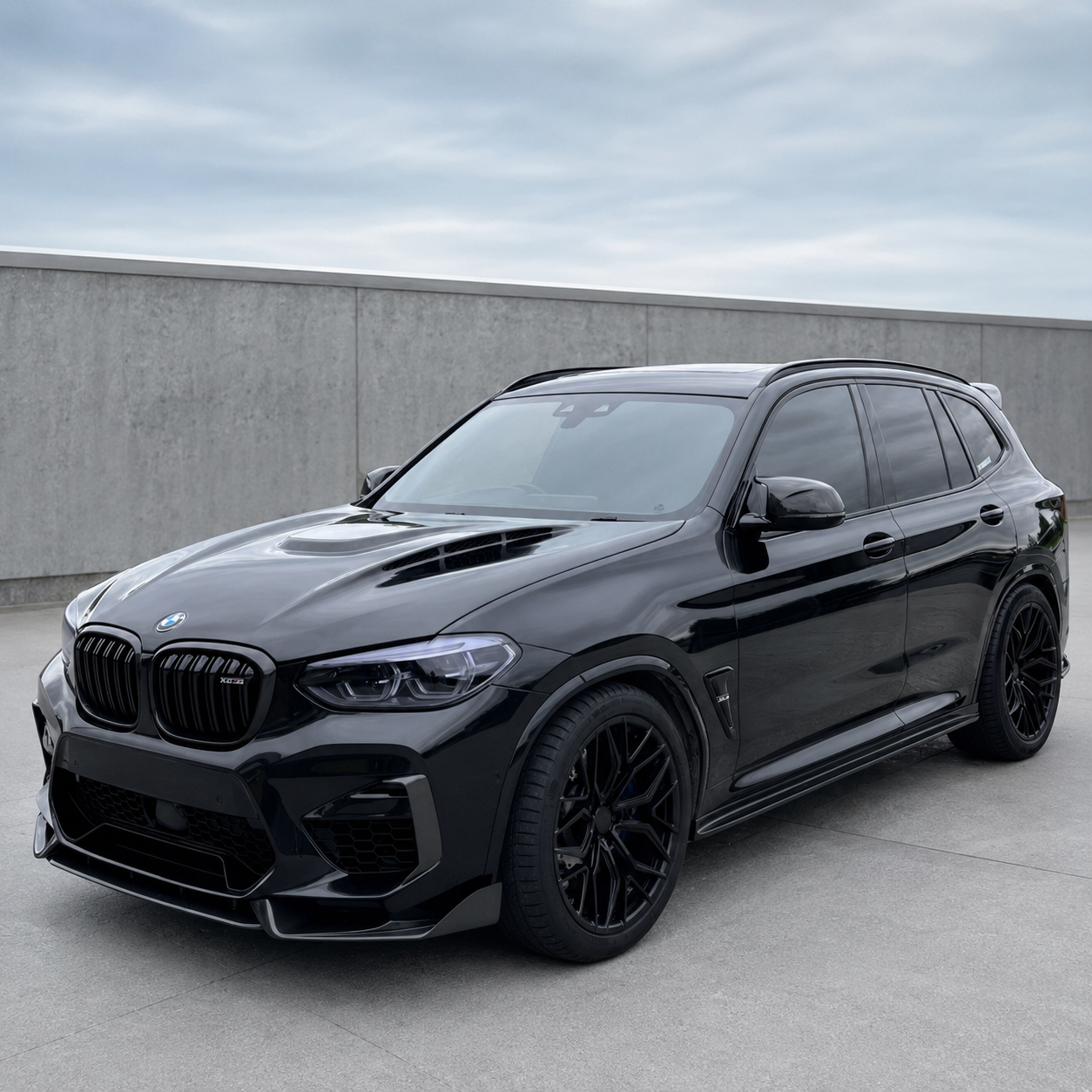 2018-2025 BMW X3/X4/X3M/X4M H Style Carbon Fiber Hood | G01/G02/F97/F98