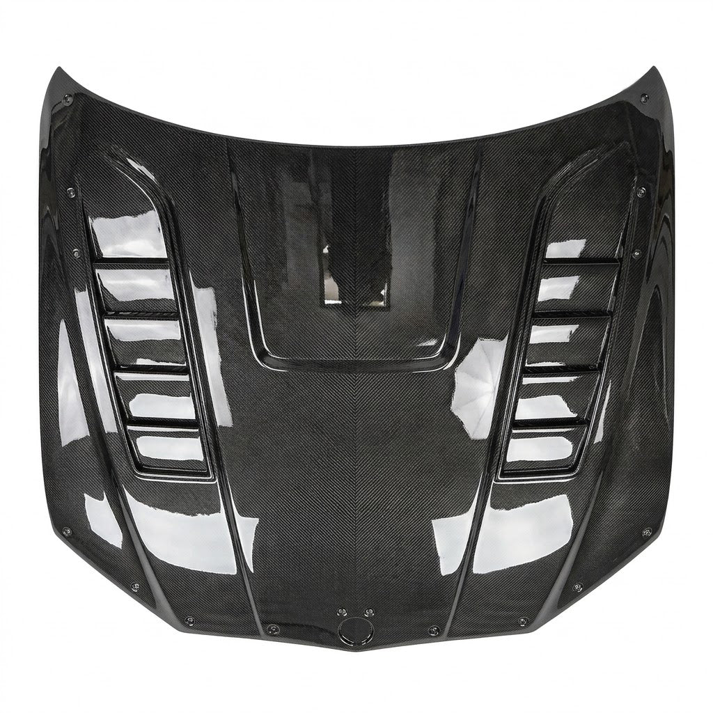 2019+ BMW X5/X5M/X6/X6M V1 Style Carbon Fiber Hood | G05/G06/F95/F96