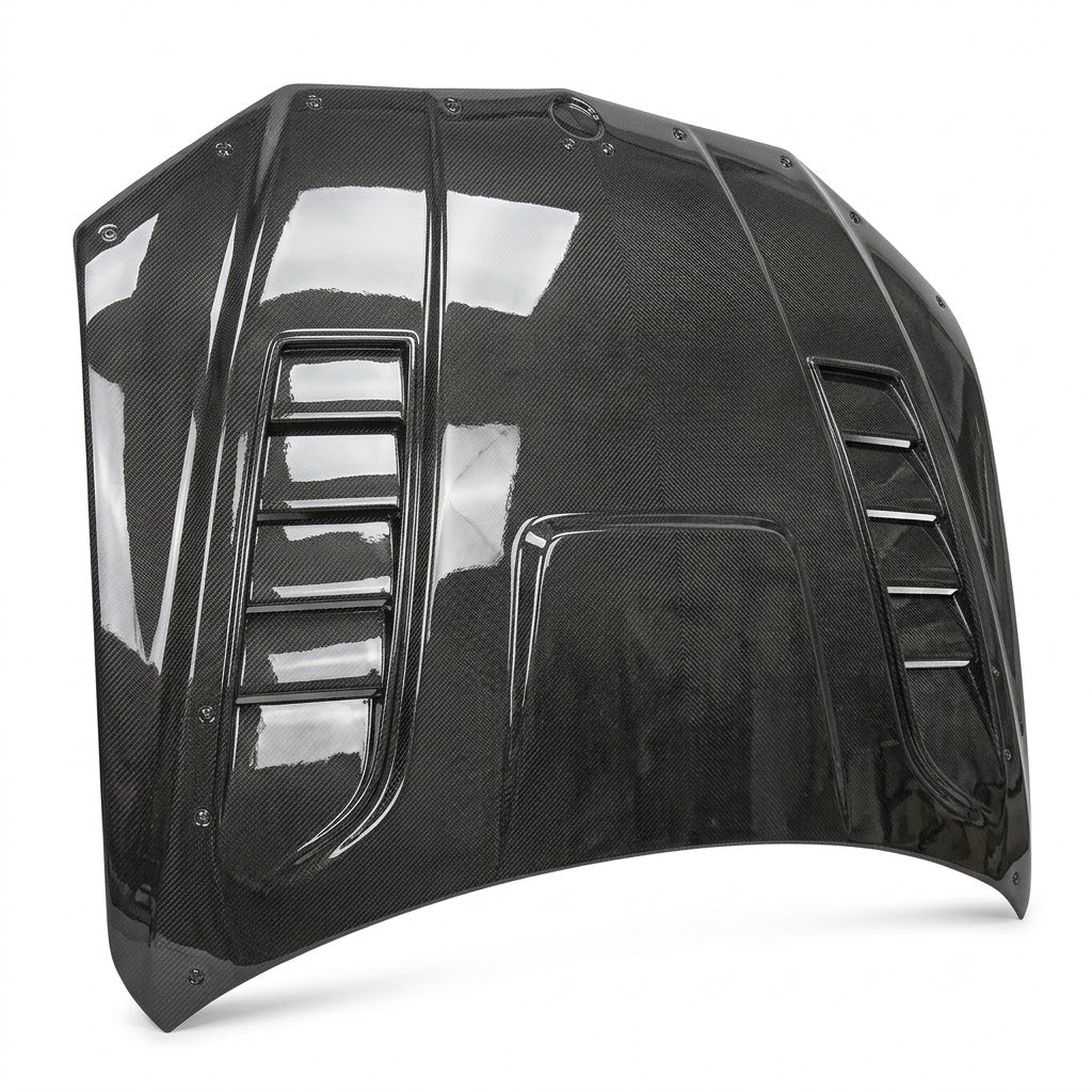 2019+ BMW X5/X5M/X6/X6M V1 Style Carbon Fiber Hood | G05/G06/F95/F96