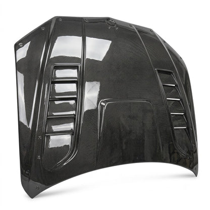 2019+ BMW X5/X5M/X6/X6M V1 Style Carbon Fiber Hood | G05/G06/F95/F96