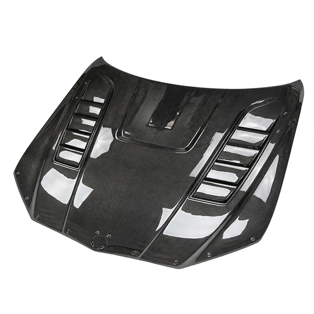 2019+ BMW X5/X5M/X6/X6M V1 Style Carbon Fiber Hood | G05/G06/F95/F96