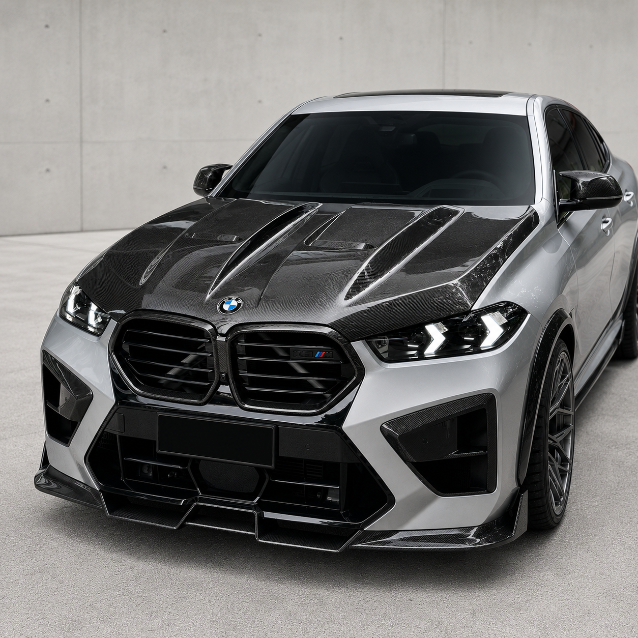 2019+ BMW X5/X5M/X6/X6M V3 Style Carbon Fiber Hood | G05/G06/F95/F96