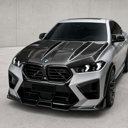 2019+ BMW X5/X5M/X6/X6M V3 Style Carbon Fiber Hood | G05/G06/F95/F96