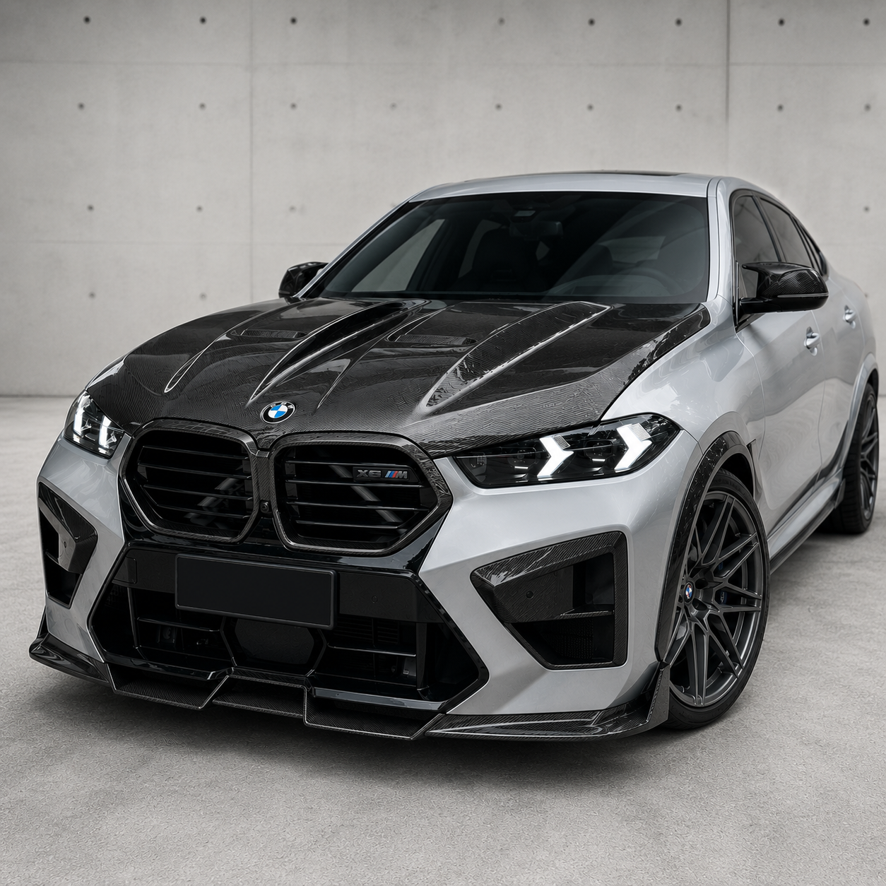 2019+ BMW X5/X5M/X6/X6M V3 Style Carbon Fiber Hood | G05/G06/F95/F96