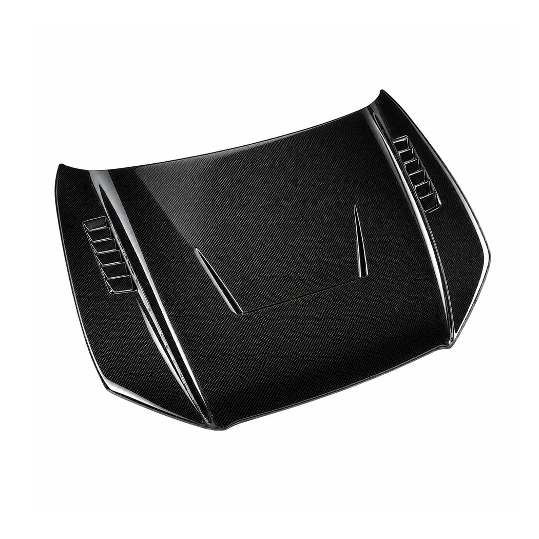 2014-2020 Audi A3/S3/RS3 C Style Carbon Fiber Hood | 8V/8V.5