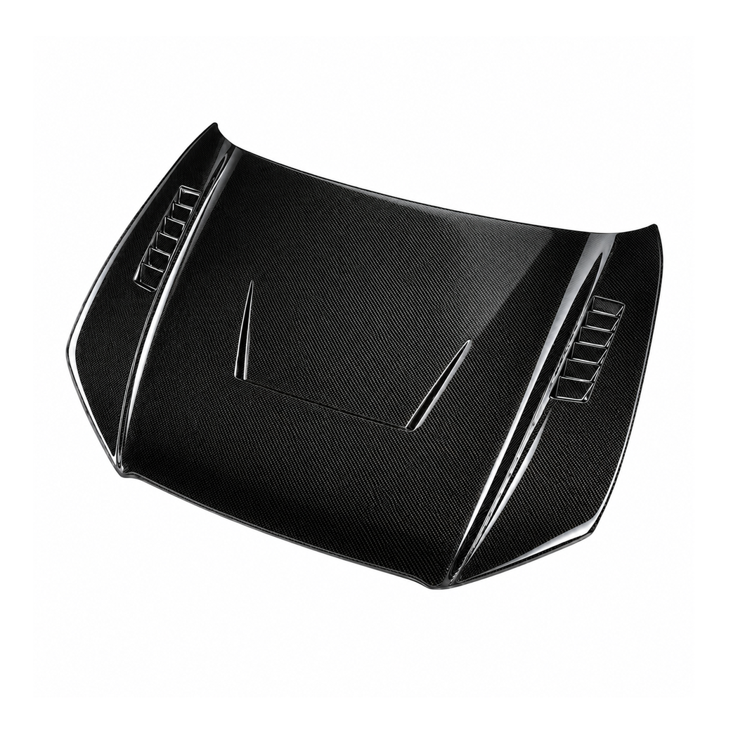 2014-2020 Audi A3/S3/RS3 C Style Carbon Fiber Hood | 8V/8V.5