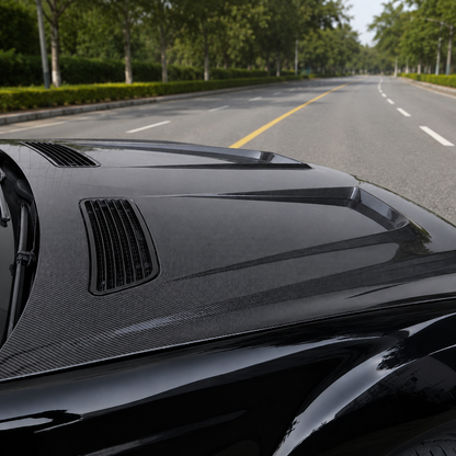 2007-2013 Mercedes S-Class/S63/S65 AMG P Style Carbon Fiber Hood | W221