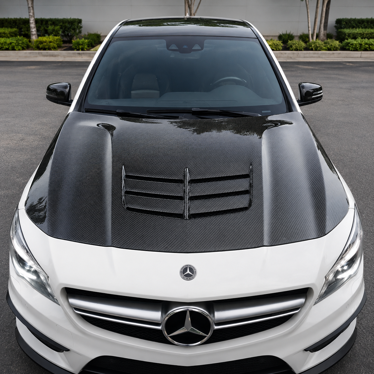 2014-2019 Mercedes CLA-Class/CLA45 AMG BK Style Carbon Fiber Hood | W117/C117/X117