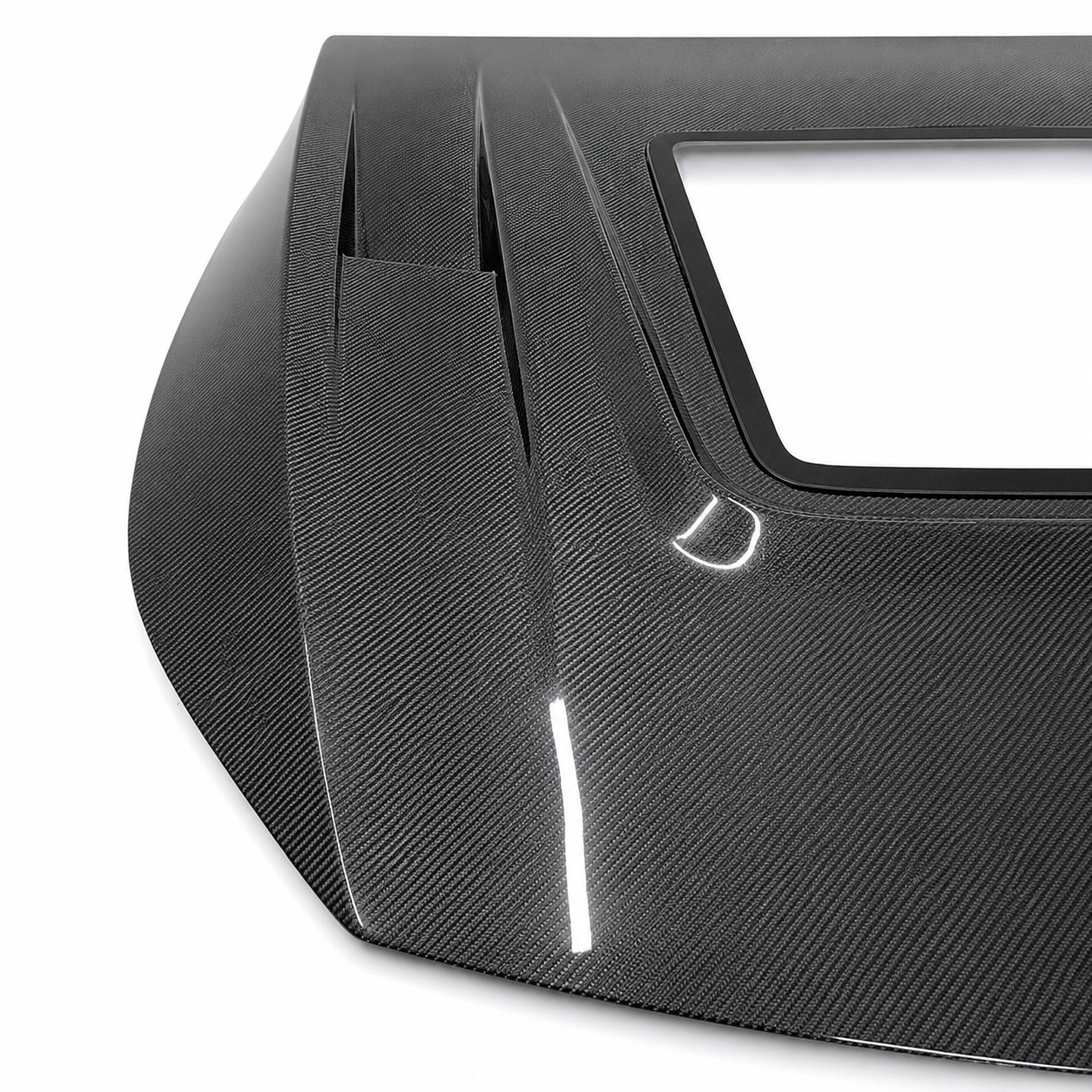 2019+ Mercedes CLA-Class/CLA 45 AMG Glass Engine Cover Carbon Fiber Hood | C118/W118