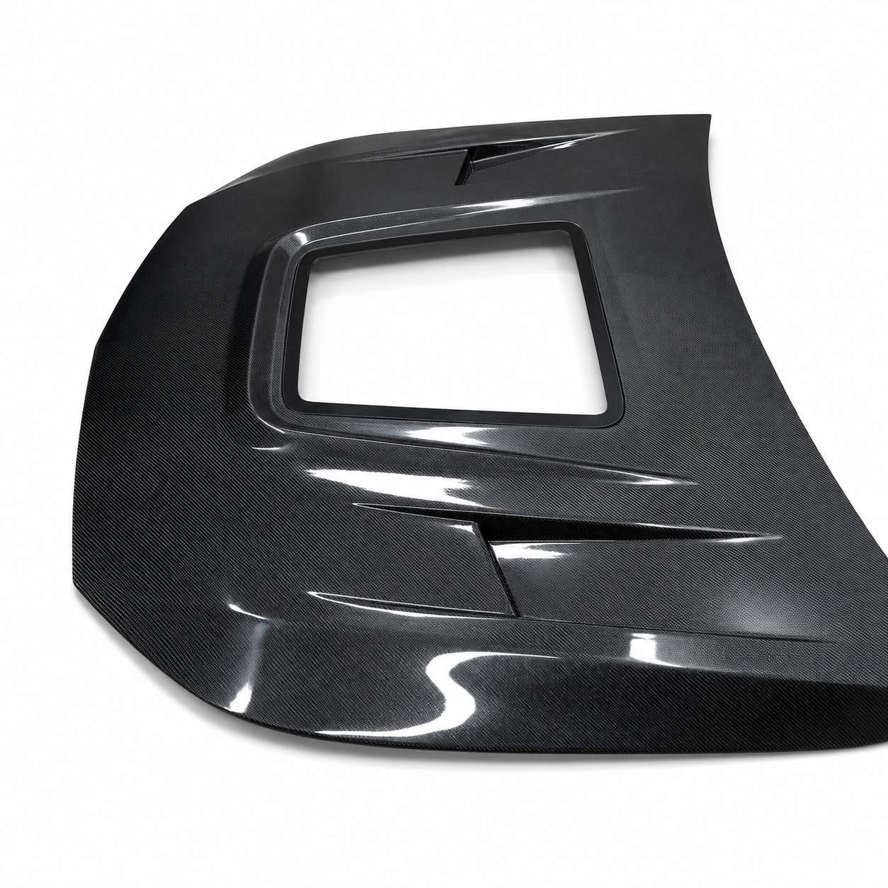 2019+ Mercedes CLA-Class/CLA 45 AMG Glass Engine Cover Carbon Fiber Hood | C118/W118