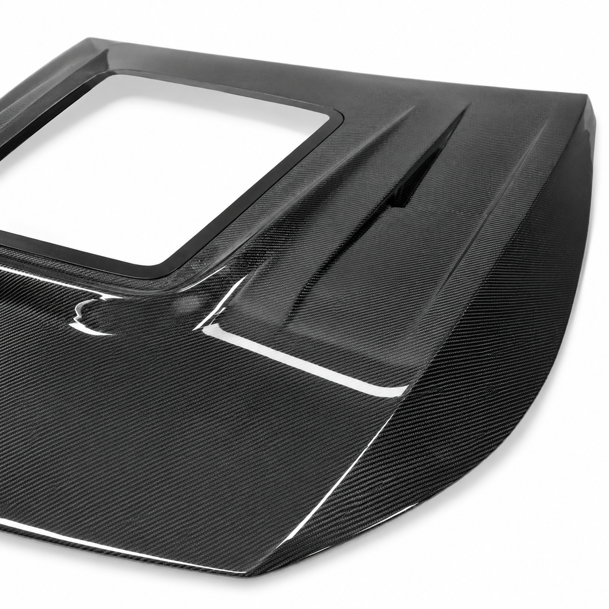 2019+ Mercedes CLA-Class/CLA 45 AMG Glass Engine Cover Carbon Fiber Hood | C118/W118