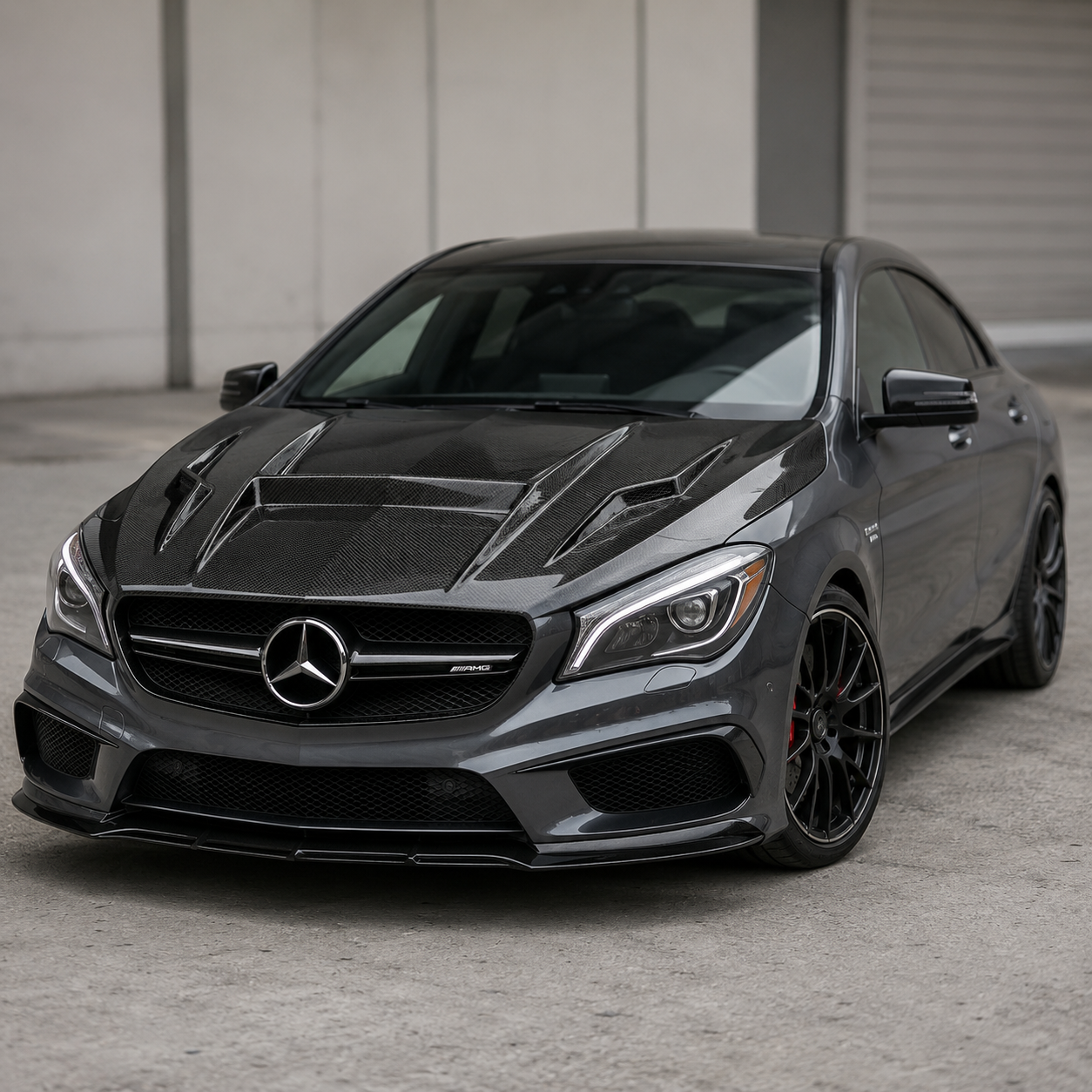 2015-2019 Mercedes GLA-Class/GLA45 AMG J Style Carbon Fiber | X156