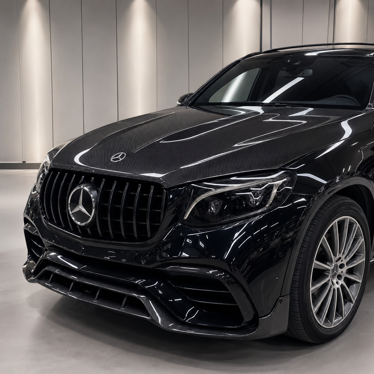 2016-2022 Mercedes GLC-Class/GLC63 AMG BT Style Carbon Hood | X253/C253
