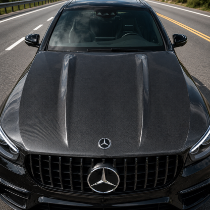 2016-2022 Mercedes GLC-Class/GLC63 AMG BT Style Carbon Hood | X253/C253