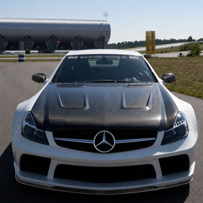 2009-2012 Mercedes SL-Class/SL63/SL65 AMG BS Style Carbon Fiber Hood | R230