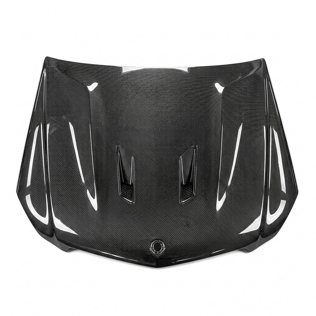 2012-2015 Mercedes C-Class B Style Carbon Fiber Hood | W204/C204