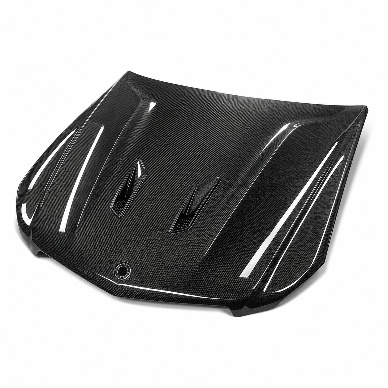 2012-2015 Mercedes C-Class B Style Carbon Fiber Hood | W204/C204