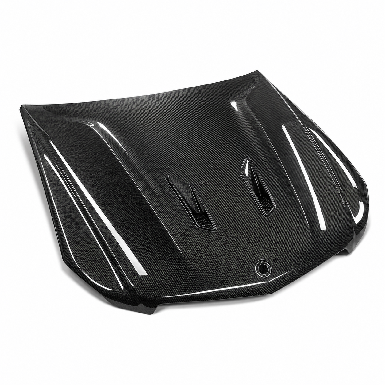 2012-2015 Mercedes C-Class B Style Carbon Fiber Hood | W204/C204