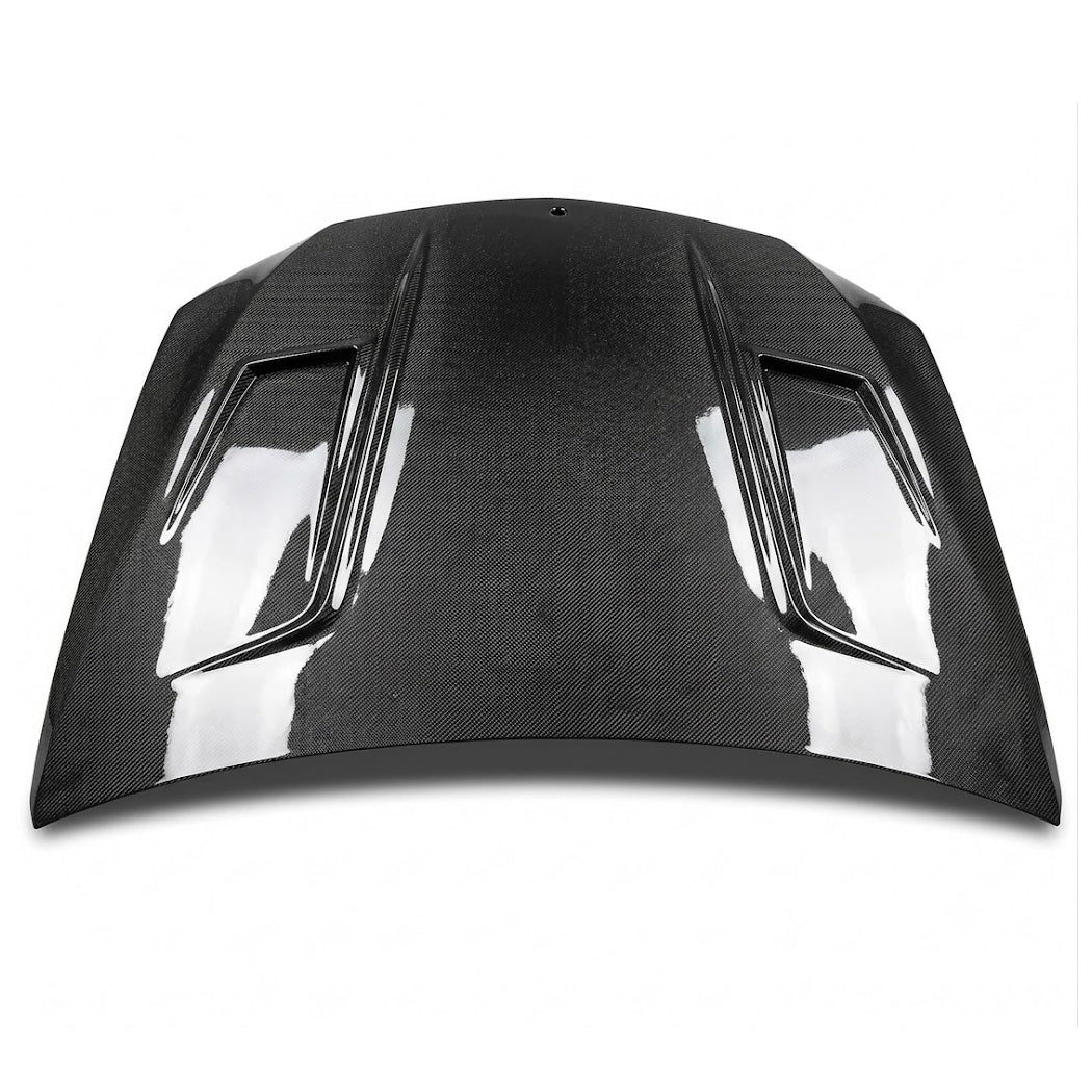 2012-2015 Mercedes C-Class A Style Carbon Fiber Hood | W204/C204