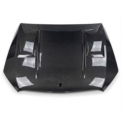 2012-2015 Mercedes C-Class A Style Carbon Fiber Hood | W204/C204