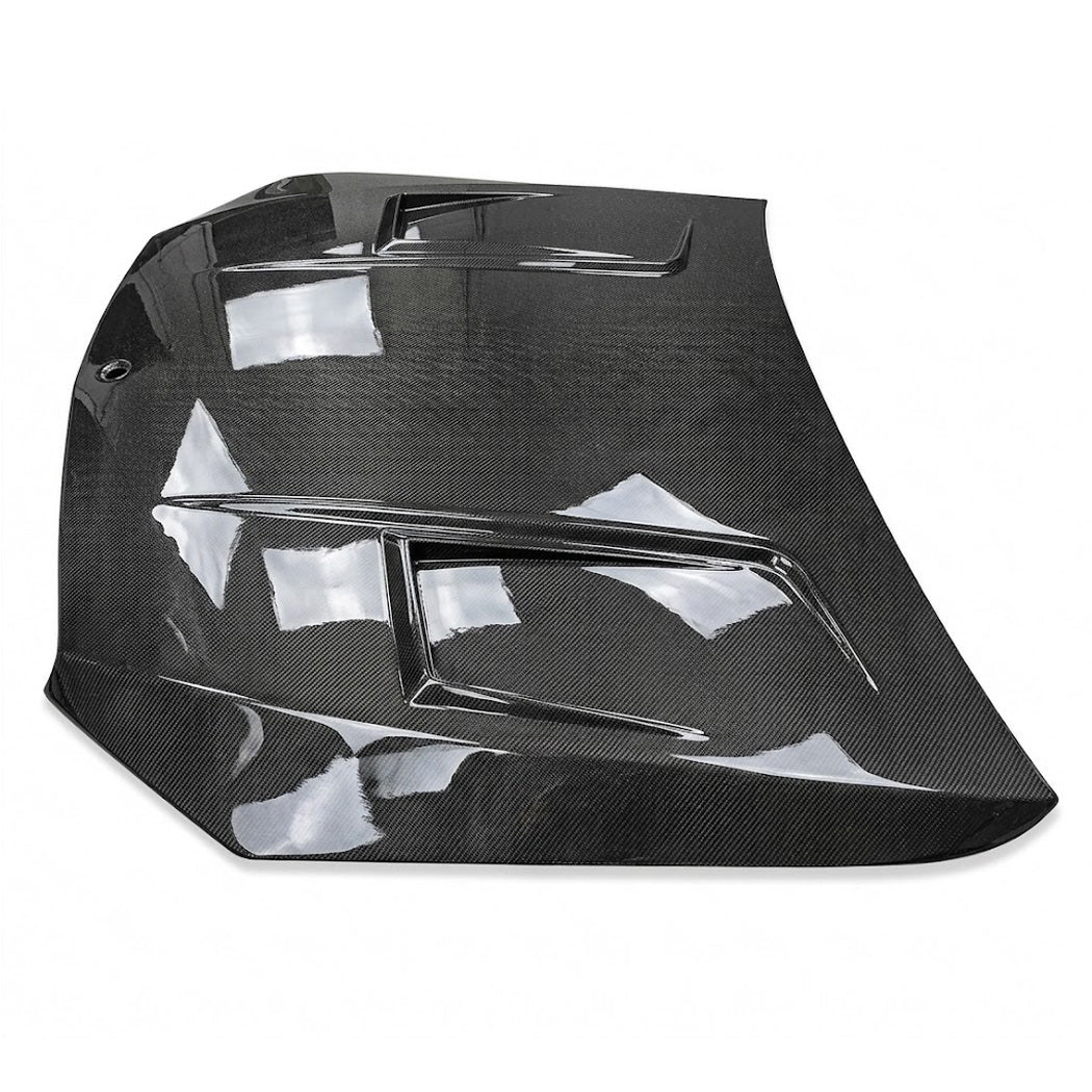 2012-2015 Mercedes C-Class A Style Carbon Fiber Hood | W204/C204