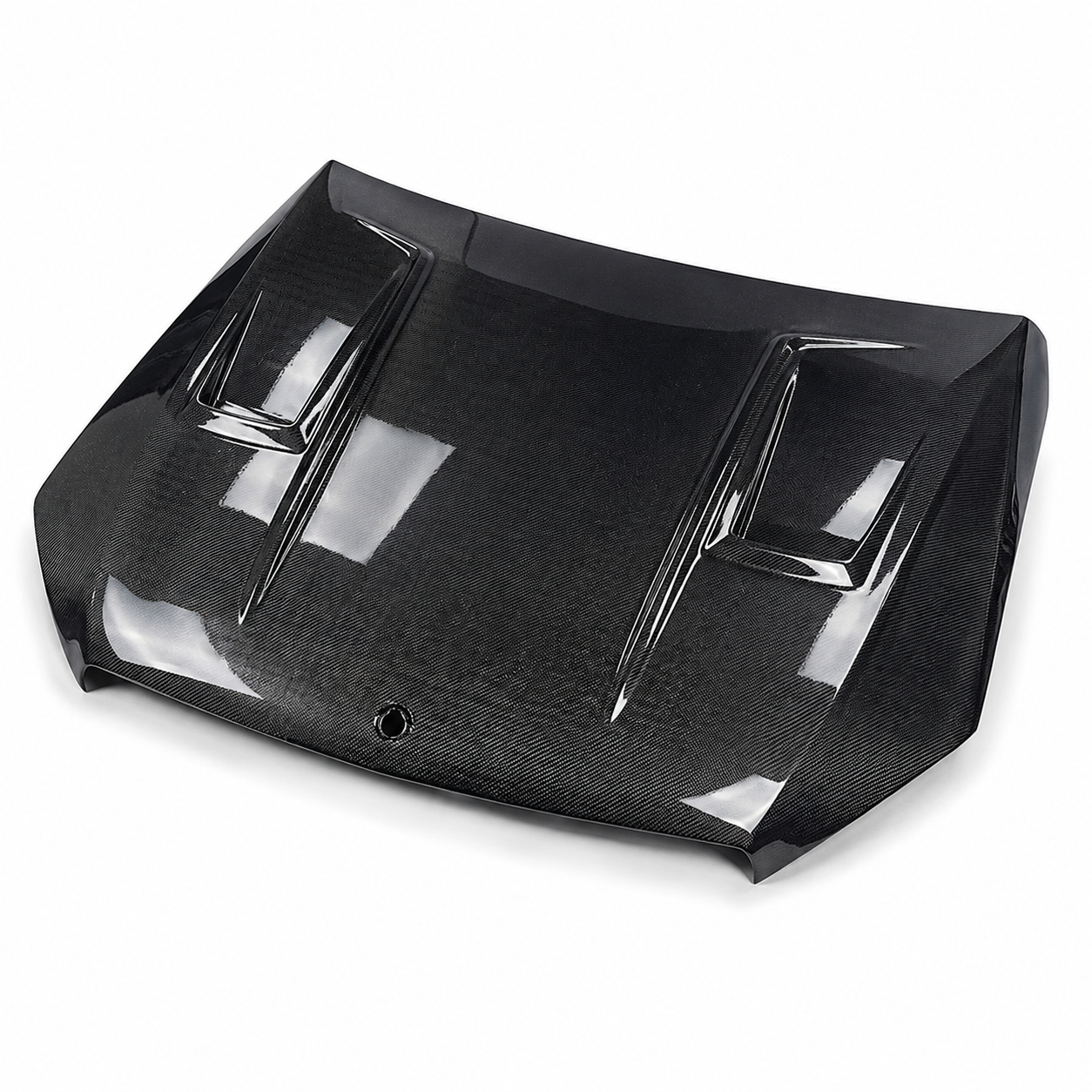 2012-2015 Mercedes C-Class A Style Carbon Fiber Hood | W204/C204