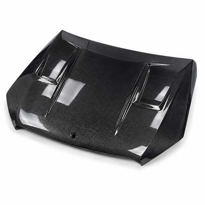 2012-2015 Mercedes C-Class A Style Carbon Fiber Hood | W204/C204