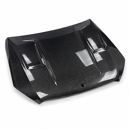2012-2015 Mercedes C-Class A Style Carbon Fiber Hood | W204/C204