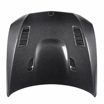 2011-2013 BMW 3-Series V Style Carbon Fiber Hood | E92/E93 LCI